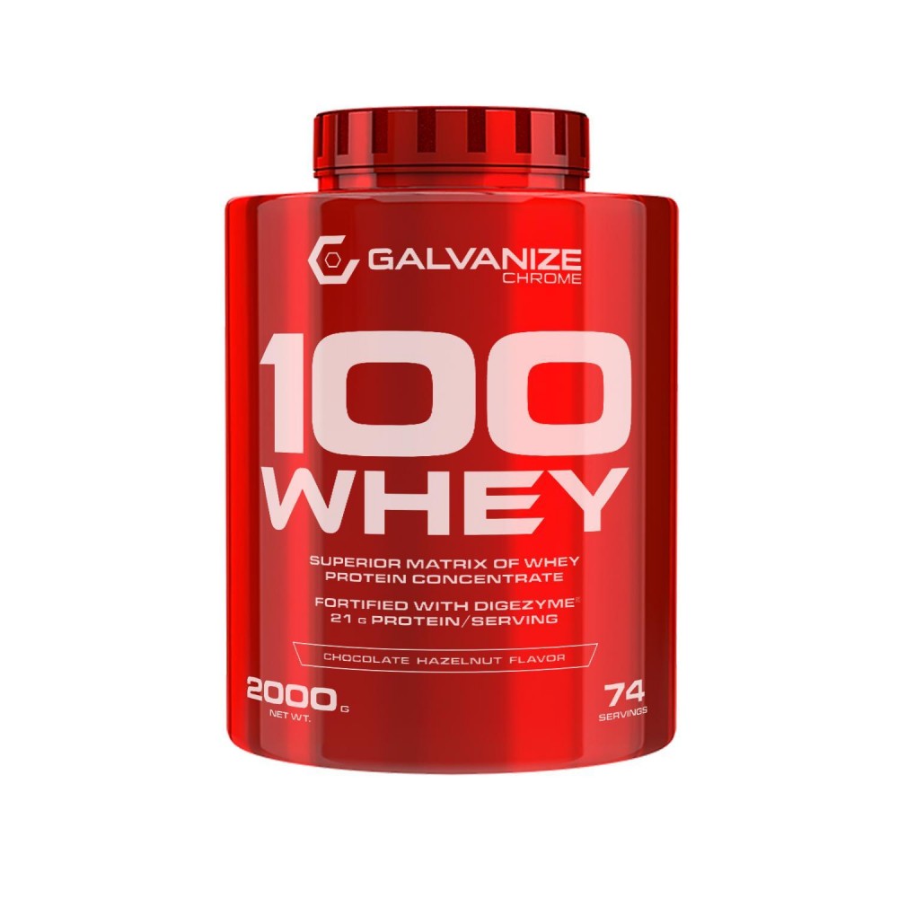 Galvanize Chrome 100 Whey Protein 2000 gr 74 Servis